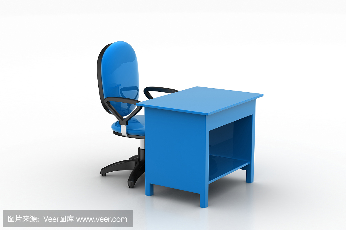 办公椅和电脑桌